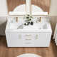 Cloverfield 60'' Double Bathroom Vanity