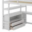 Lit mezzanine double avec bureau et tablettes-1244793370