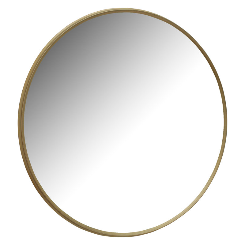 Baljiwan Accent Mirror, 40" x 40", Gold