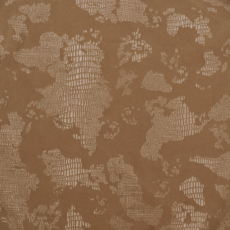 Waterfall - Ultra Plush Printed Luxurious Velvet Upholstery Fabric By The Yard, Tiger'S Eye