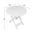 Hampshire Assembled Acacia Wood Folding Side Table-114249380