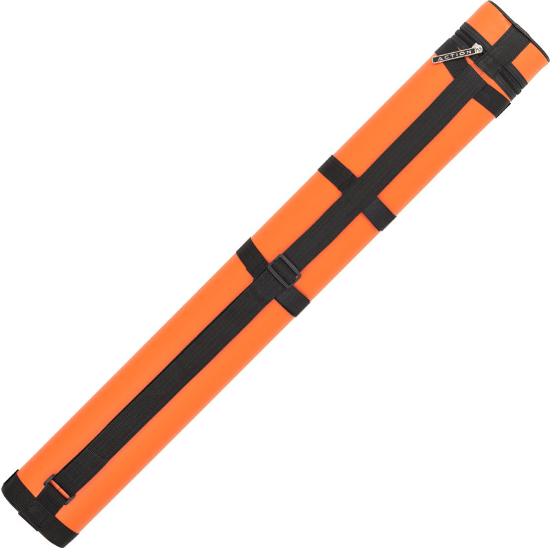 2x2 Oval Hard Pool Cue Case, Orange