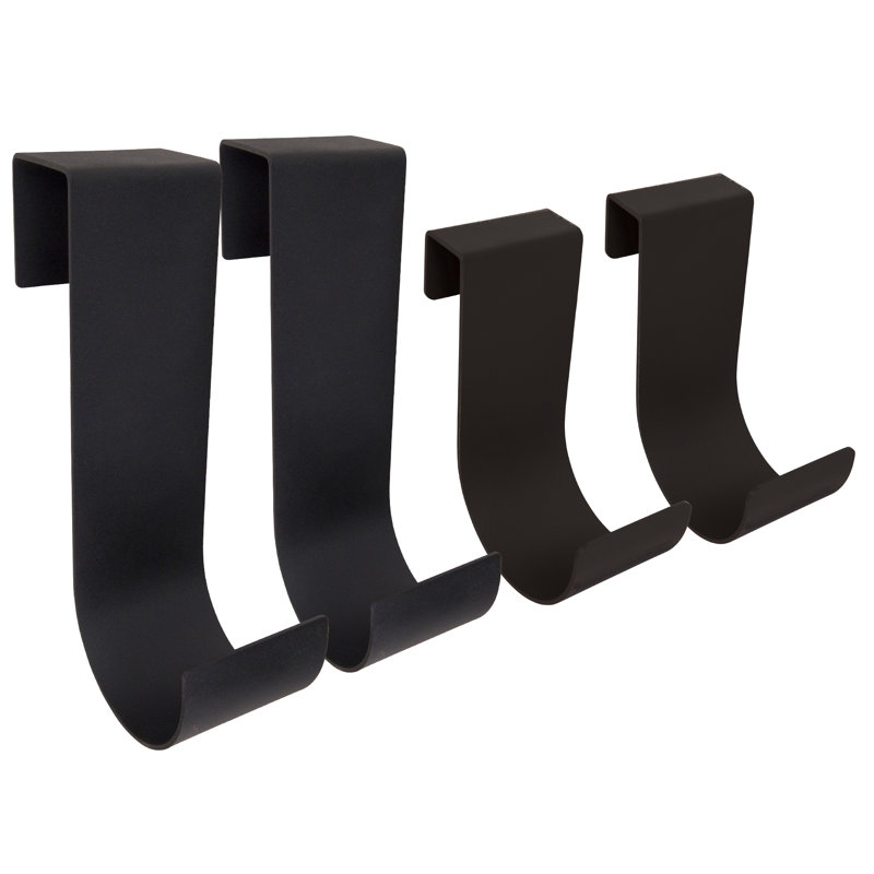 MIDE Products 25 Lb. Hooks, 1.25" - 1.62", Black
