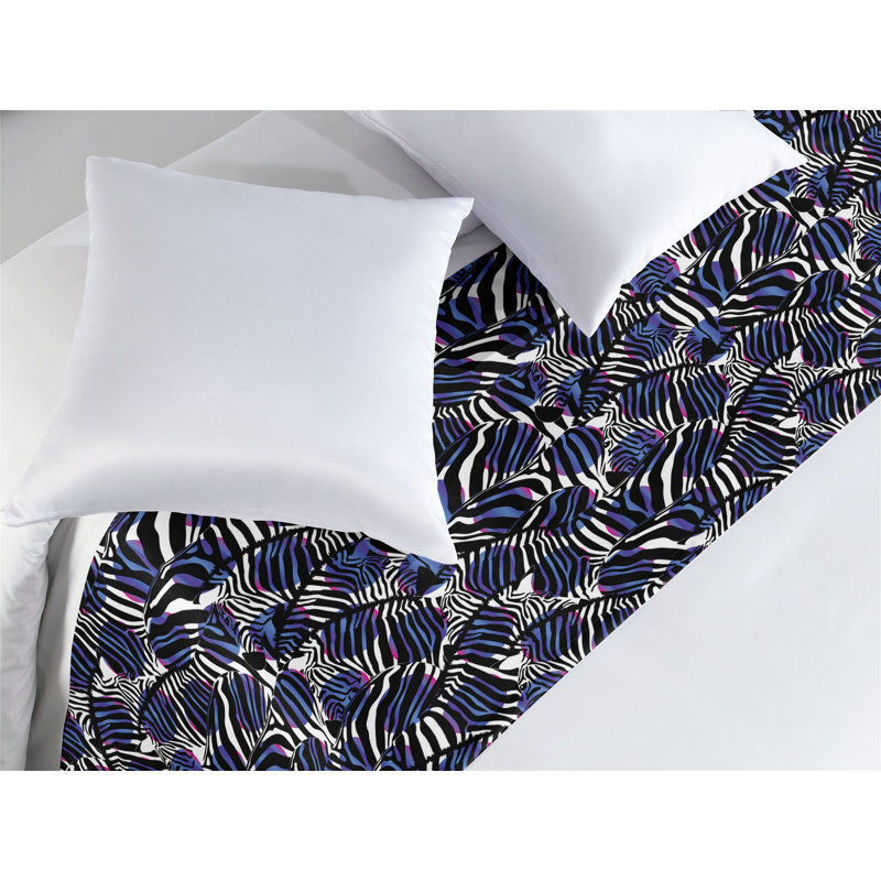 Foulard de lit Ambesonne Zebra, Très grand lit