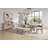 Mithushan Modern Farmhouse Rectangular Extension Kitchen Dining Table, Brown