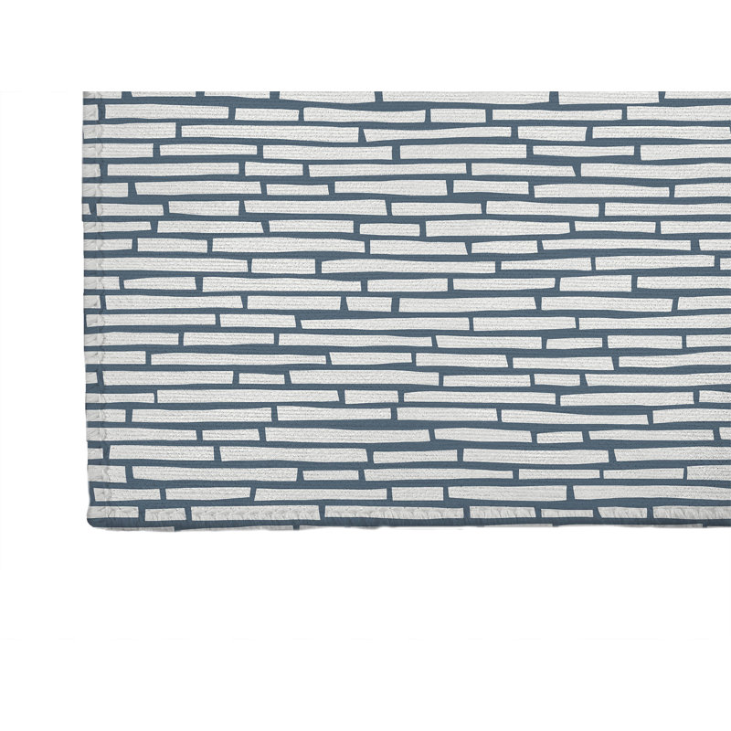 Tapis de jeu pour enfants, Bleu, Rectangle 60 po x 84 po