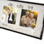 Black Metal Picture Frame with Mat