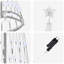  LED Christmas Tree 51 x 51 x 190 cm Metal-600711472