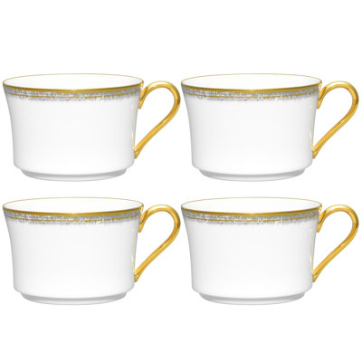 Noritake Haku Set Of 4 Cups, 7-1/2 oz.