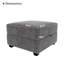 Repose-pieds carré de 29,5 po de largeur avec rangement-1737993724