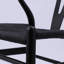 Ensemble de 2 chaises de salle à manger en bois massif tissé et tissé en rotin-698978193