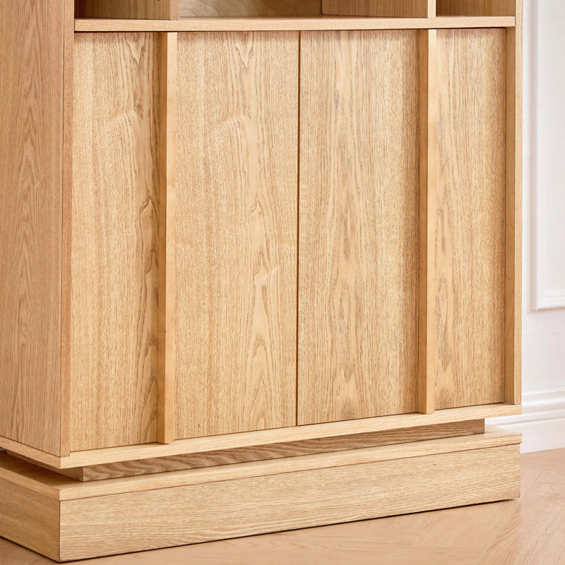 Buffet avec rangement, Naturel