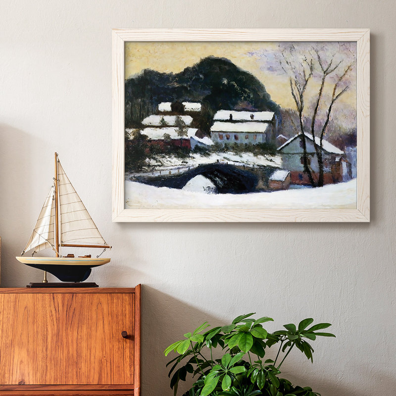 Sandviken, Norvège, 1895 01, reproduction d'art sur toile, Blanc, H 28 po x l 42 po x P 1,5 po
