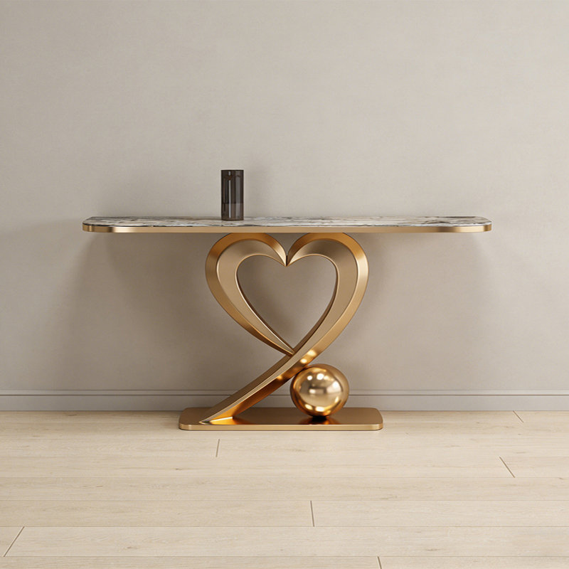 Console Modern Minimalist Luxury Art, H 33,46 po x l 62,99 po x P 15,75 po