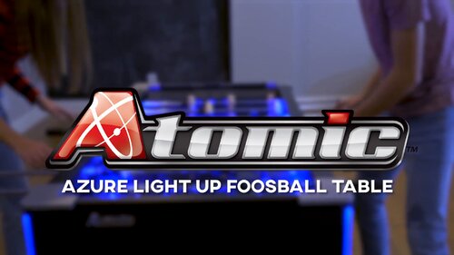 Atomic Azure LED Foosball Table