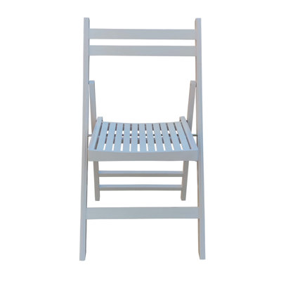 Chaises pliantes en bois à lattes pour les événements spéciaux et la maison, ensemble de quatre, idéales pour un confort et une commodité polyvalents