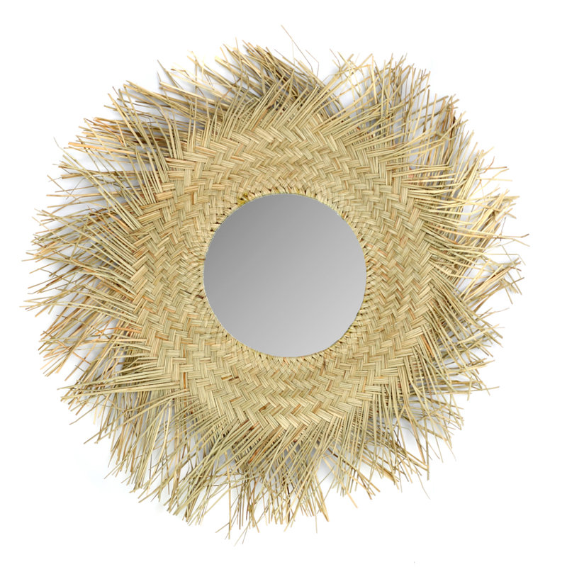 Shell Flat Mirror, 65cm H x 65cm W