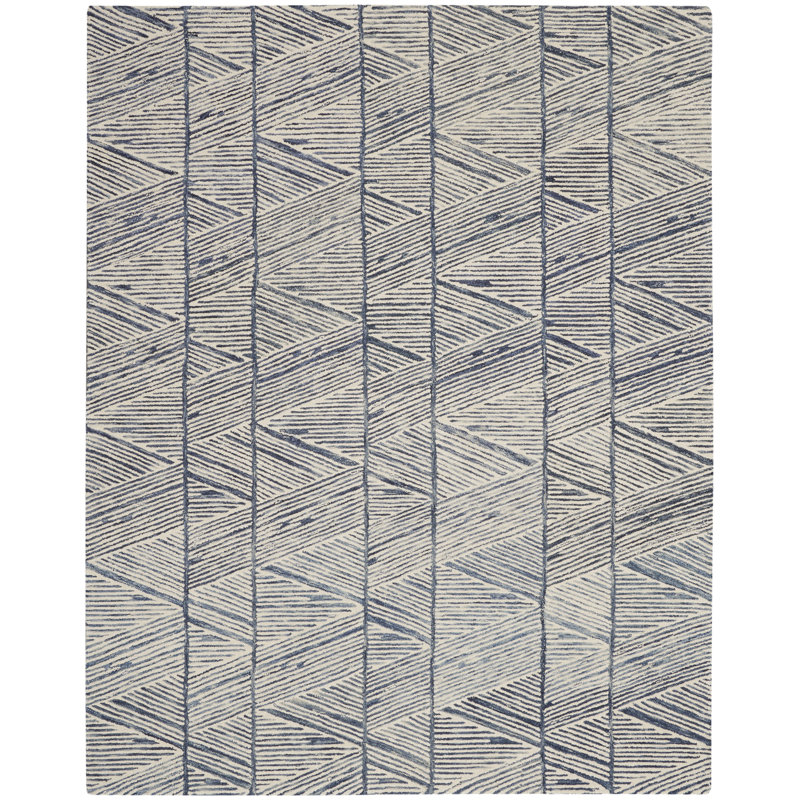 Christoffer Hand Tufted Wool Indoor Rug, Rectangle 8'3' x 11'6"