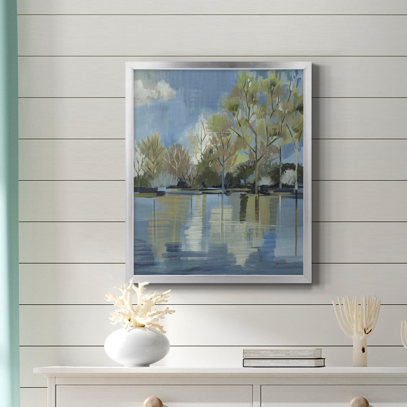 «Enchanted Forest I», reproduction encadrée de qualité supérieure - prête à être accrochée, H 24 po x l 20 po x P 1 po