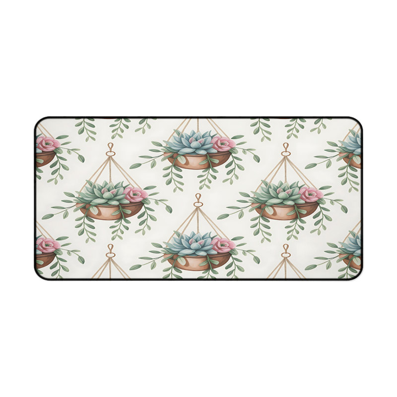 Polyester Desk Pad, 14.4x12.1