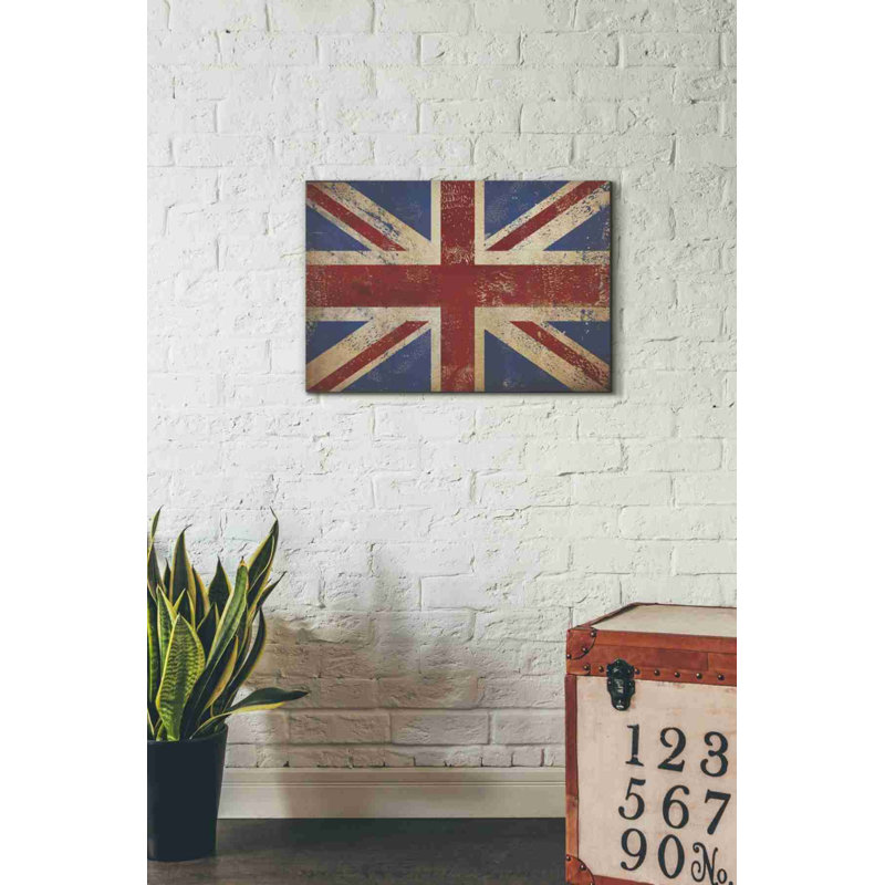 «Union Jack» par Ryan Fowler, impression sur toile tendue