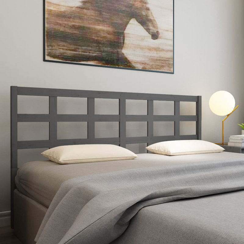 Mele Headboard, Grey, Single (3')