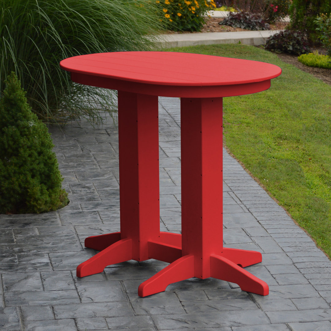 Nettie Plastic Bar Table Red Barrel Studio® 