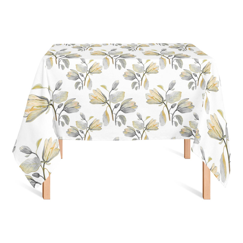 Nappe Watercolor Floral Blossoms, Jaune