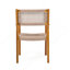 Chaise de salle à manger brun clair-1779227064