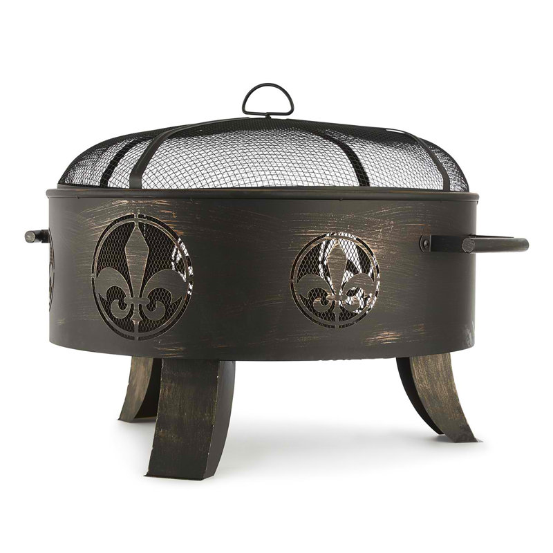 Round Steel Smokeless Fire Pit