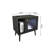Modern LED End Table With Charging Station
