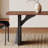 Durable Simple Elegant Rectangular Dining Table-2055975985