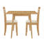 Mcneill 2 - Person Drop Leaf Dining Set-1820683004-1820683005