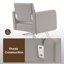 Fauteuil de coiffeur à pompe hydraulique Ixchell-1644306114