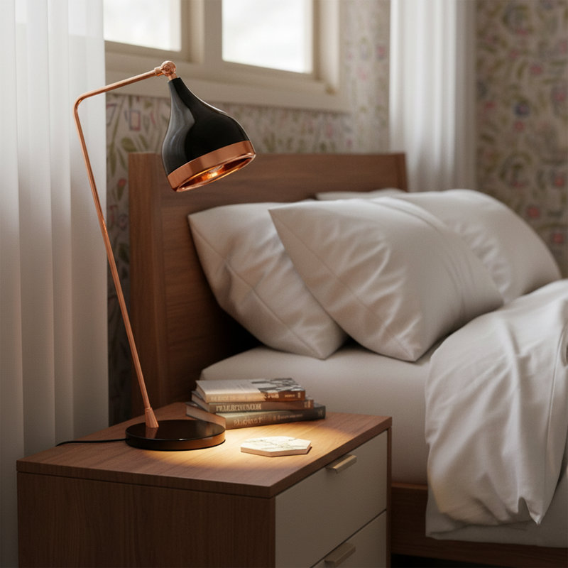 Desk Lamp, Black Copper