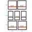 McSwain 7 Piece Bracket Shelf-1799364166