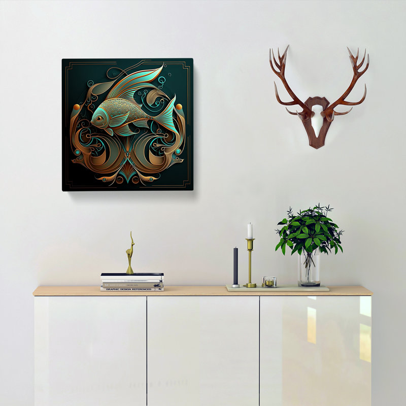 Fish Art Deco - Print