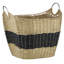 Panier de rangement deux tons Solana Seagrass