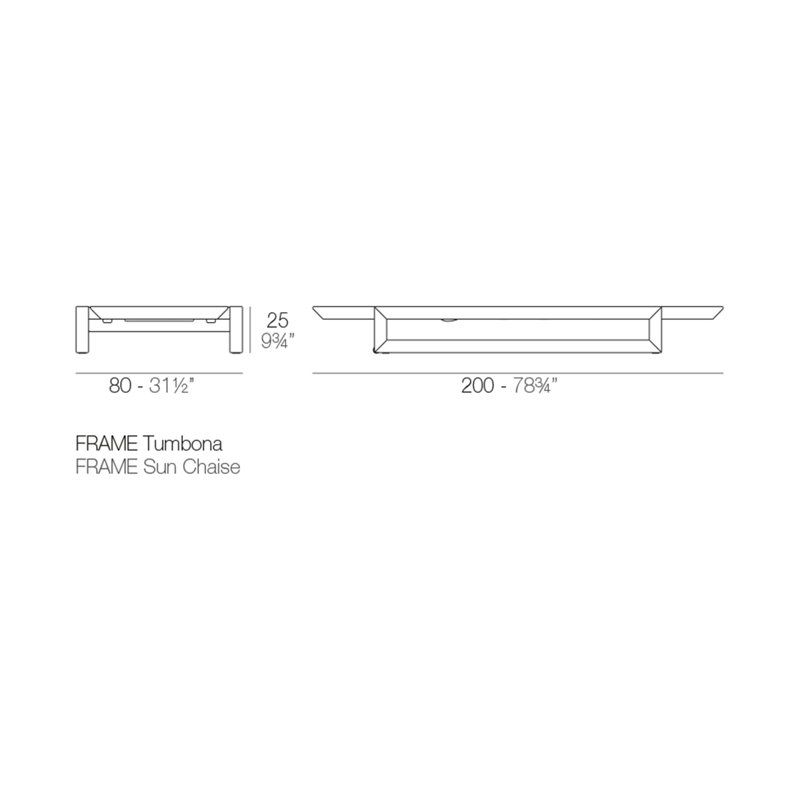 Frame - Resin Sun Chaise - Basic, Taupe