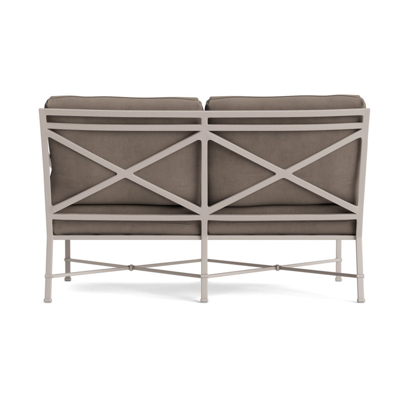 Venetian Outdoor 2 - Seat Loveseat, Fusion Dove, Dove