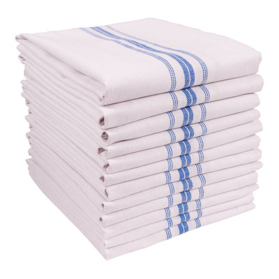 Cotton Stripe Kitchen Towel Linen Set