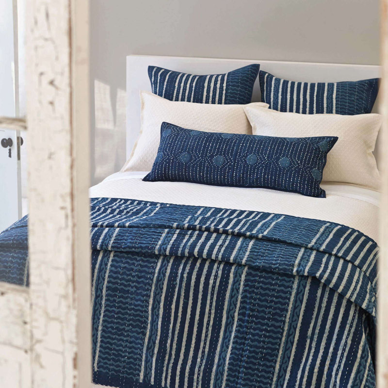 Diamond Matelasse Sham, King, White
