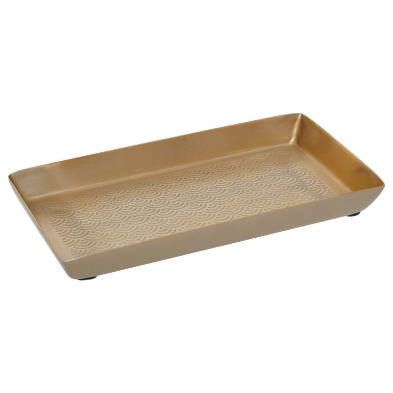 Strout Aluminum Tray, Champagne