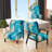 Berdahl Marble Upholstered Armchair-463376199-424907466