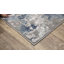 Tapis abstrait gris tissé à la machine 8 pi x 11 pi Guitta-221237628