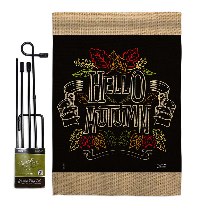 Ensemble de drapeaux en polyester 18,5 po x 13 po