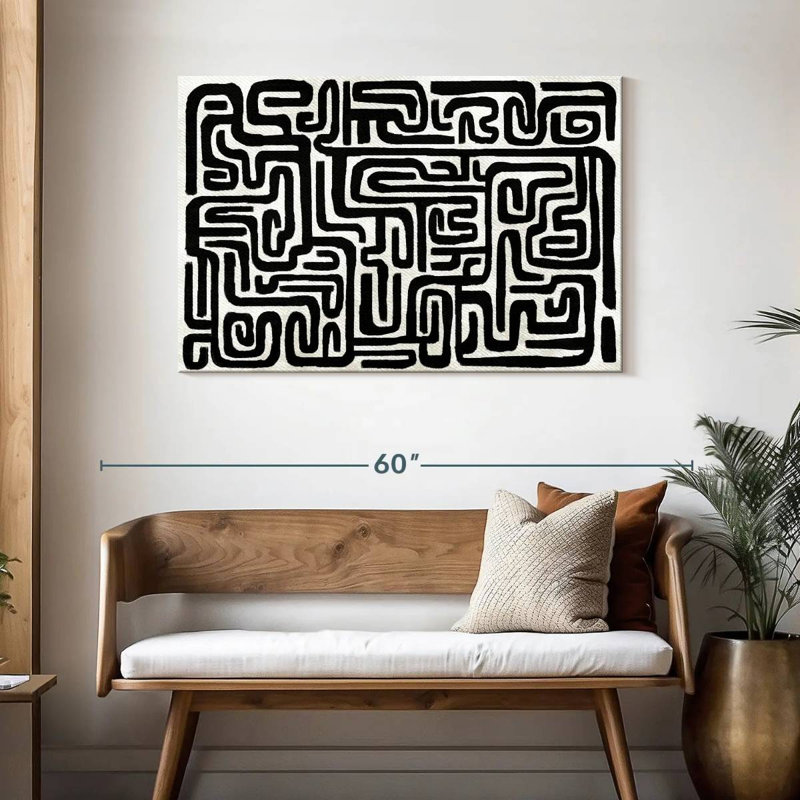 Labyrinthe africain Avery, H 30 po x l 45 po