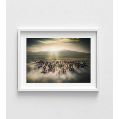Herd at Sunrise – Landscape Photography Print