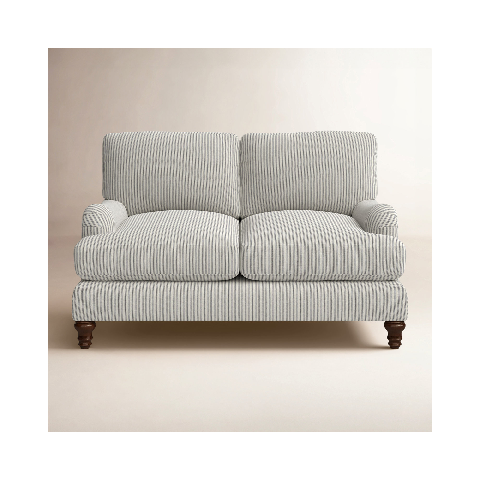 Walters 59'' Upholstered Loveseat, Canvas Spa Sunbrella® Canvas