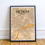 Detroit - No Frame Print-1545326575